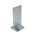 Support De Poteau Puw 120 - 120X250X8.0 mm - D-Work