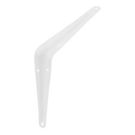 20 Équerres Acier 150x175 mm - Blanche - Fixation Solide - D-Work