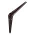 20 Équerres En Acier Ws 200 Br - 150X200 mm Marron - D-Work