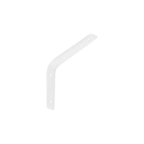 10 Équerres Acier 150x200 mm - Blanche - Fiables et Pratiques - D-Work