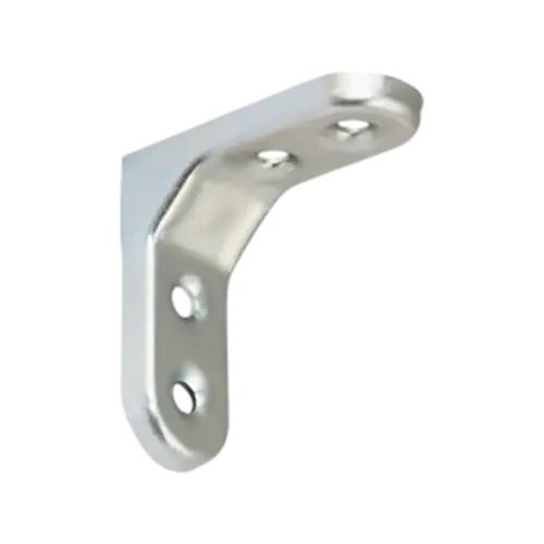 20 Équerres Acier Galvanisé 50x50 mm - Argent - Fixation Robuste - D-Work