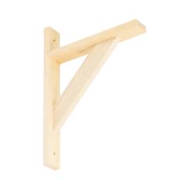 6 Équerres En Bois Renforcées Wdw 230 S - 170X230 mm Pin - D-Work
