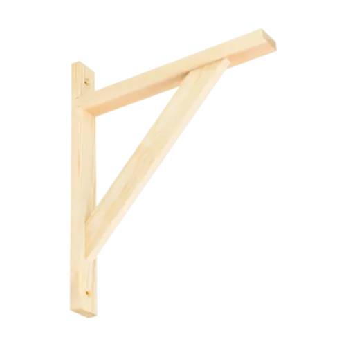 6 Équerres En Bois Renforcées Wdw 280 S - 230X280 mm Pin - D-Work