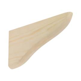 6 Équerres Plates En Bois Wdp 165 S - 95X165 mm Pin - D-Work