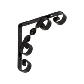 10 Équerres Décoratives Wo 100 C - 100X100 mm Noire - D-Work