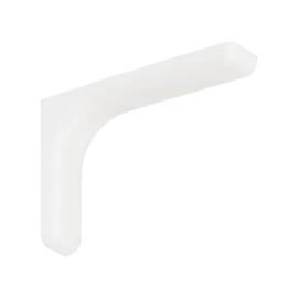 10 Équerres Avec Cache Plastique Wspp 115 - 115X78X26 mm Blanche - D-Work