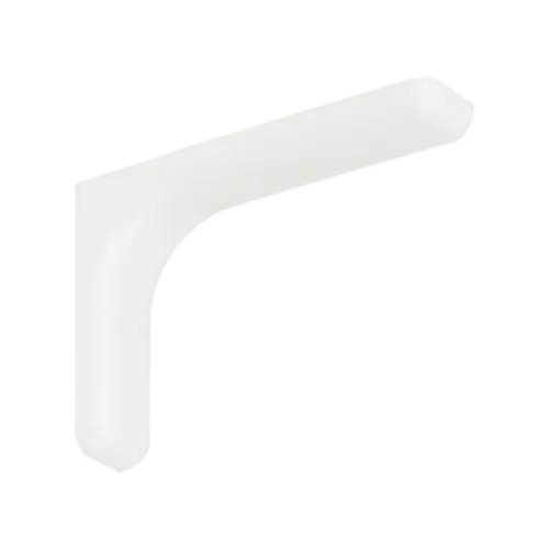 10 Équerres Avec Cache Plastique Wspp 115 - 115X78X26 mm Blanche - D-Work