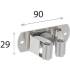 20 Supports Pour Outils Umz 100 - 90X34 mm - D-Work