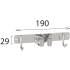 10 Supports Pour Outils Umz 200 - 190X29 mm - D-Work