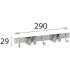10 Supports Pour Outils Umz 300 - 290X29 mm - D-Work