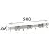 10 Supports Pour Outils Umz 500 - 500X29 mm - D-Work