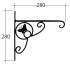 6 Supports Papillon Pour Pot de Fleurs - Fixation Murale Décorative - D-Work