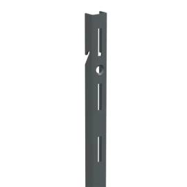 10 Montants Simples Perforés 150 mm - Anthracite Intégré - D-Work