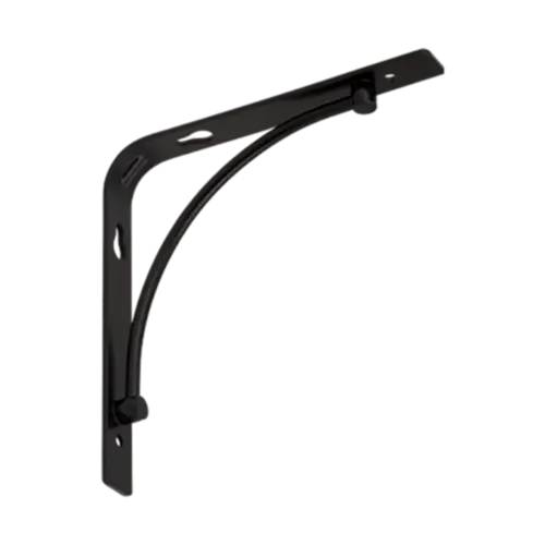 10 Équerres Bow 150 Cz - 150X150 mm Noir Mat - D-Work
