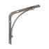 10 Équerres Bow 150 Sr - 150X150 mm Argent Mat - D-Work