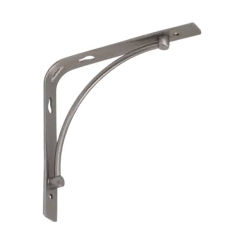 10 Équerres BOW 150x150 mm - Argent Mat - Fixation Solide et Polyvalente - D-Work