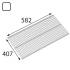 10 Étagères Filaires Integri Blanc Arwa 600 - 582X407 mm - D-Work