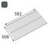 10 Étagères Filaires Anthracite 508x582 mm - Integri ARWA - Résistantes et Pratiques - D-Work