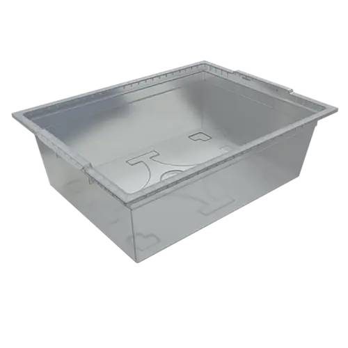 5 Boîtes PE Intégri Blanc 535x410x180 mm - Stockage Durable et Pratique - D-Work