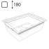 5 Boîtes PE Intégri Blanc 535x410x180 mm - Stockage Durable et Pratique - D-Work