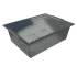 5 Boîtes PE Intégri Anthracite 535x410x180 mm - D-Work