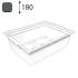 5 Boîtes Pe Integri Anthracite Arwo 180 Sz - 535X410X180 mm - D-Work