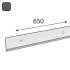 10 Barres Horizontales 650x43 mm - Anthracite - Integri ARWC 650 SZ - D-Work