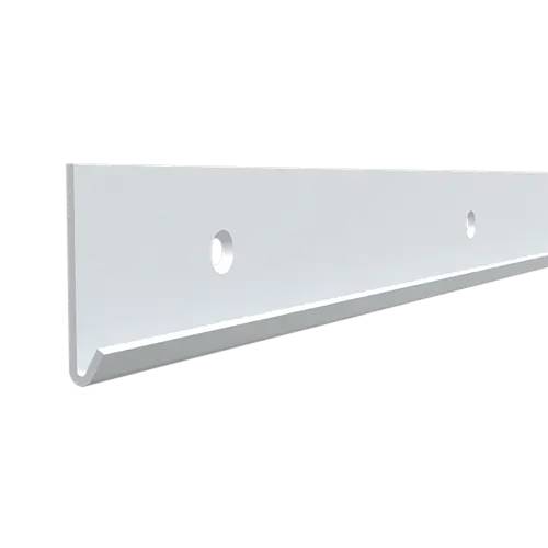10 Barres Horizontales 1250x43 mm - Blanc - Résistantes et Pratiques - D-Work
