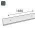 10 Barres Horizontales 1850x43 mm - Anthracite - Integri ARWC 1850 SZ - D-Work