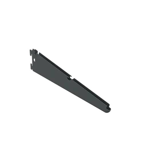 10 Consoles Inclinées 15° Integri Anthracite Arob 320 Sz - 335X72 mm - D-Work