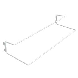 10 Supports à Chaussures Intégri Blanc 573,5x194x97 mm - D-Work