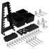 Ensemble de Crochets Integri ARA - 1,187 kg - Fixation Fiable et Pratique - D-Work