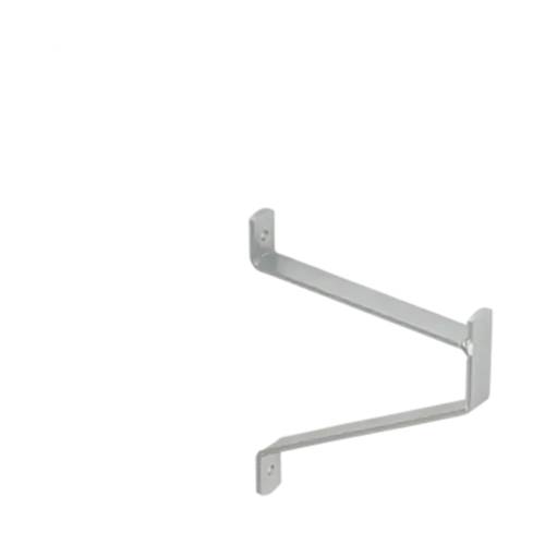 6 Équerres Forte Charge HMUN 150x190 mm - Acier Zingué - Fixation Robuste - D-Work