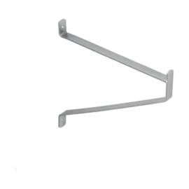 6 Équerres Forte Charge 250x255 mm - Acier Zingué - Fixation Robuste - D-Work
