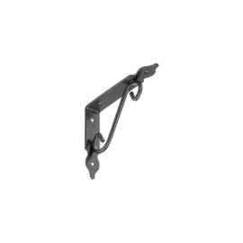 12 Équerres Ornementales En Fer Forgé Woz 140 Hs - 140X110 mm Argentée - D-Work