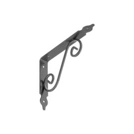 12 Équerres Ornementales En Fer Forgé Woz 190 Hs - 190X140 mm Argentée - D-Work