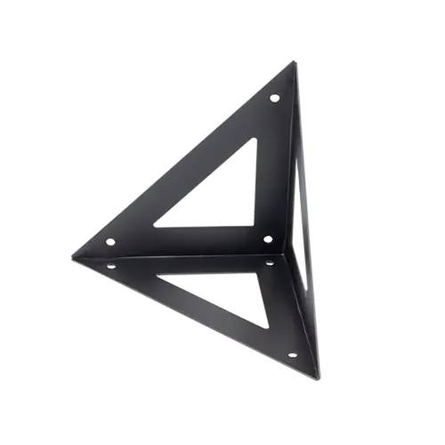 10 Équerres C 120x120x120 mm - Acier Zingué - Fixation Solide et Pratique - D-Work