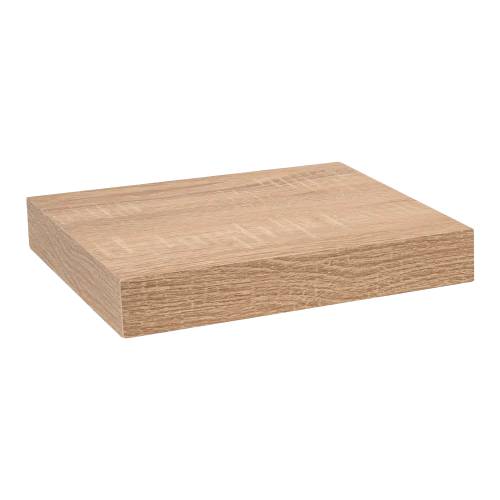 3 Étagères Murales Flottantes 235x235 mm - Chêne Sonoma FS 24/24 DS - Design Moderne - D-Work