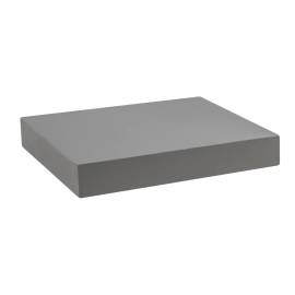 3 Étagères Murales Flottantes Grises Fs 24/24 Jsz - 235X235 mm - D-Work