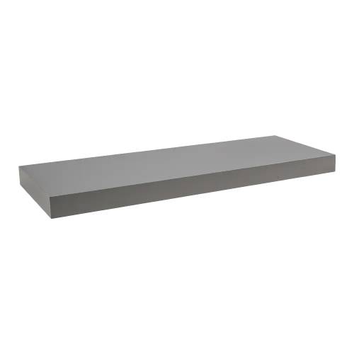 3 Étagères Murales Flottantes Grises Fs 60/24 Jsz - 595X235 mm - D-Work