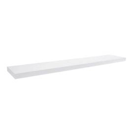 3 Étagères Murales Flottantes Blanches Fs 118/24 Bi - 1180X235 mm - D-Work