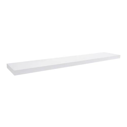 3 Étagères Murales Flottantes Blanches Fs 118/24 Bi - 1180X235 mm - D-Work