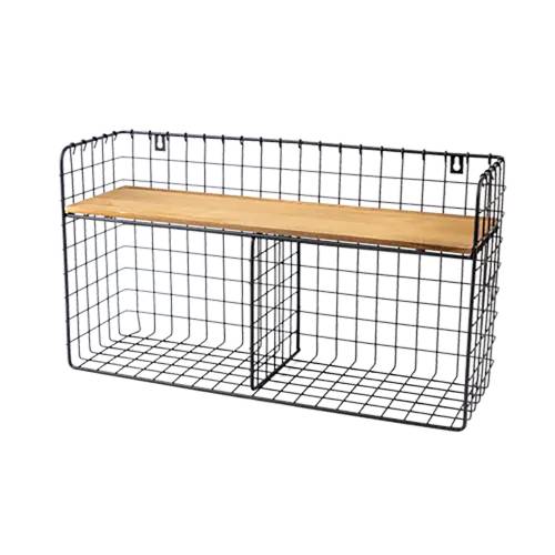 4 Étagères Style Loft FWL 510x150x280 mm - Design Industriel - Rangement Pratique - D-Work