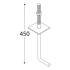 10 Ancrages De Toiture 450x12 mm - Non Peints - Fixation Fiable - D-Work