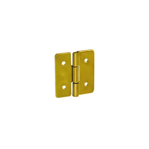 50 Charnières ZO 50x46x1 mm - Noir - Fixation Durable - D-Work