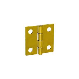 50 Charnières Zo 50 - 50X46X1.0 mm Zingué Bichromaté - D-Work