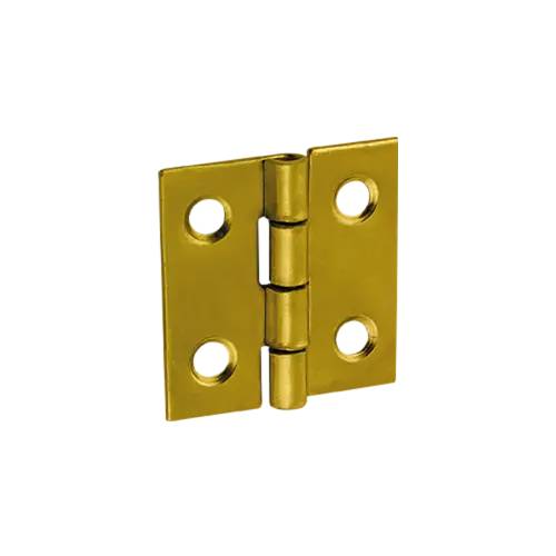50 Charnières Zinguées 50x46x1 mm - Fixation Durable et Fiable - D-Work