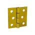 50 Charnières ZO 60x48x1,0 mm Noir - Acier - Fixation Fiable - D-Work