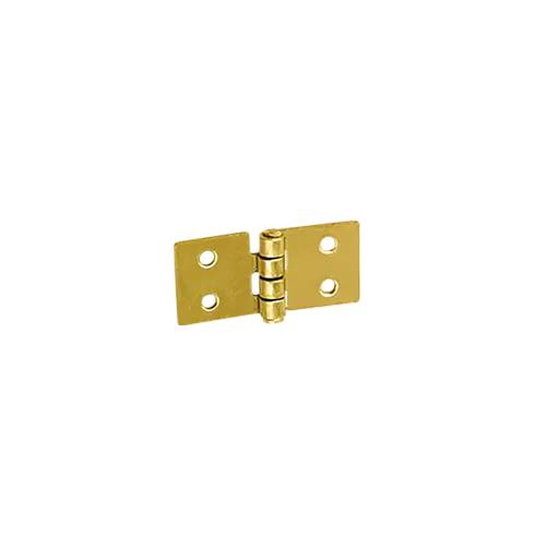 20 Charnières Simples Z 50x25x1,5 mm - Acier Zingué - Fixation Fiable - D-Work