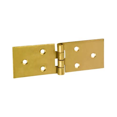 10 Charnières Simples Z 100x35x1,5 mm - Acier - Fixation Fiable - D-Work